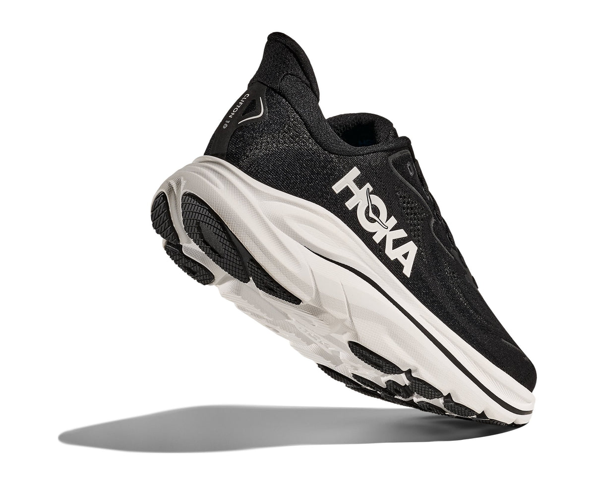 HOKA Clifton 10 (Women's) - Black / White - view 4