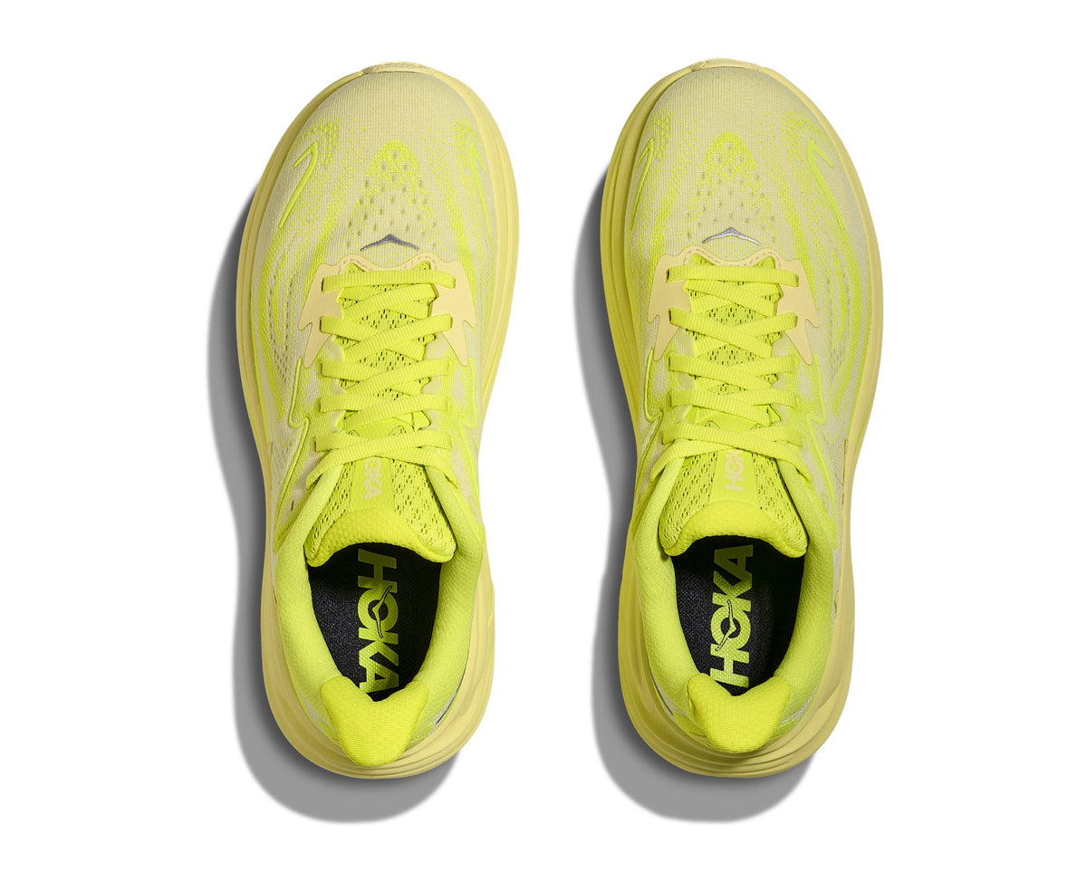 HOKA Clifton 10 (Women's) - Neon HOKA Citrus / Sunlight - view 2