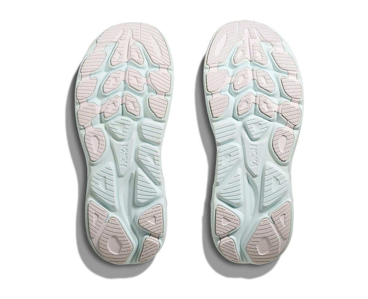 HOKA Clifton 10 (Women's) - White / Cielo Blue - view 7