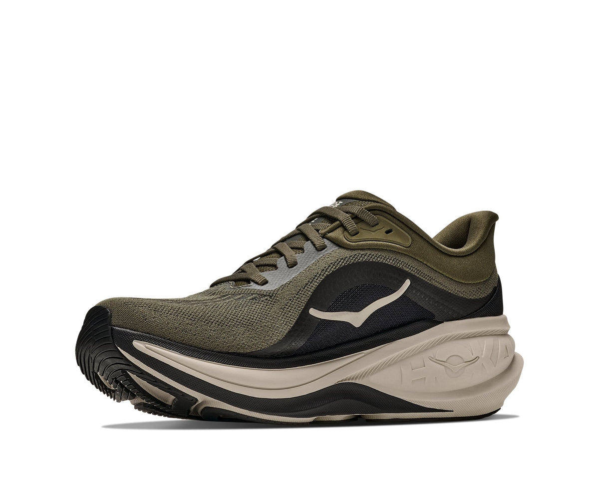 HOKA Clifton Pro (Men's) - Antique Olive / River Rock Grey - view 2