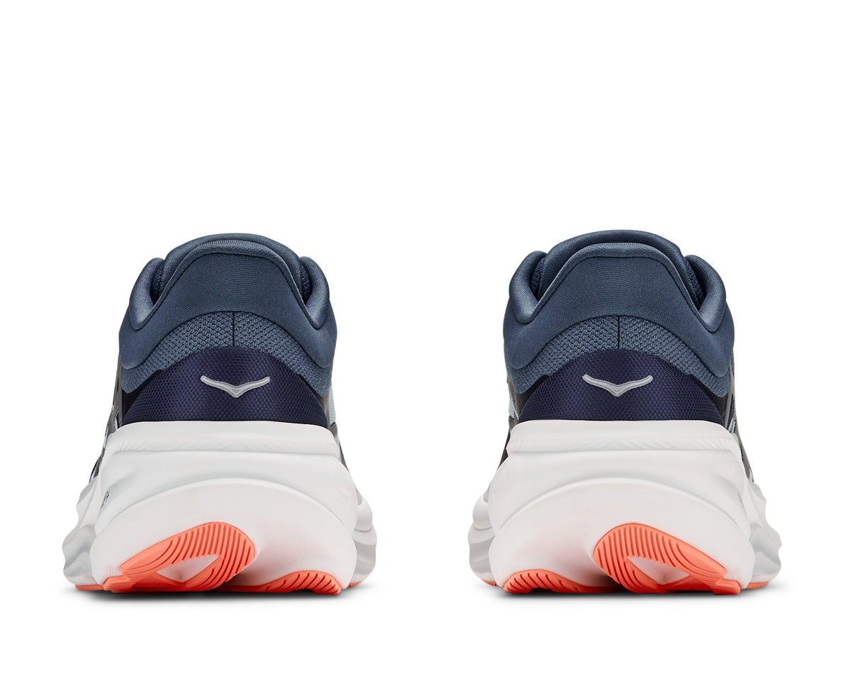 HOKA Clifton Pro (Women's) - Faded Navy / Glimmering Blue - view 4