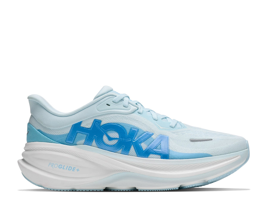 HOKA Clifton Pro (Women's) - Glimmering Blue / Soaring Blue - view 1
