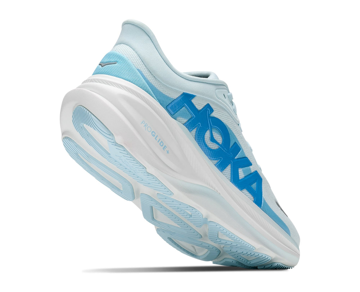 HOKA Clifton Pro (Women's) - Glimmering Blue / Soaring Blue - view 3