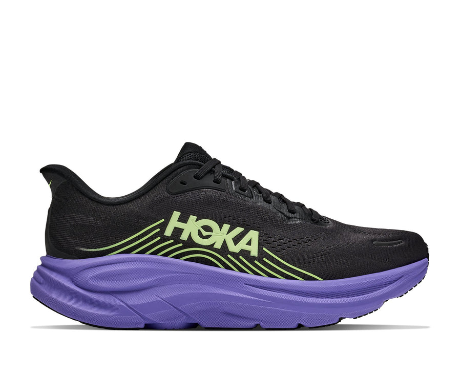 HOKA Clifton 11 (Men's) - Black / Neon Yuzu - view 1