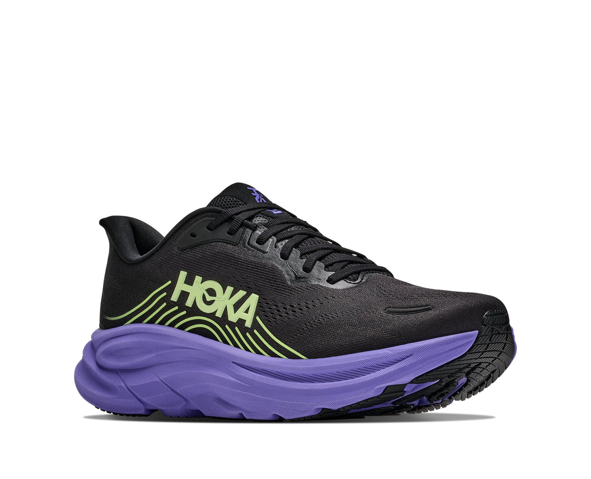 HOKA Clifton 11 (Men's) - Black / Neon Yuzu - view 6