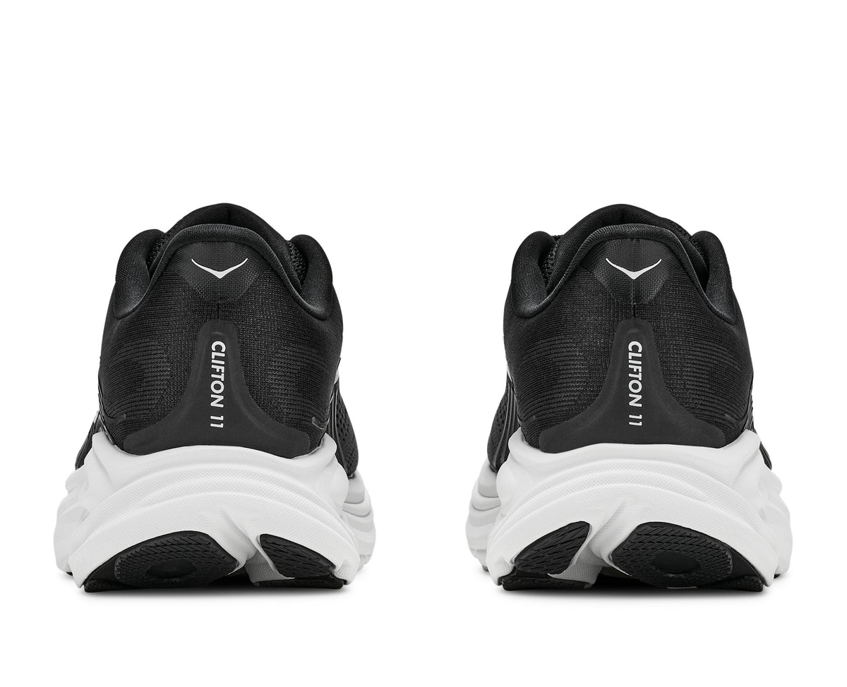 HOKA Clifton 11 (Men's) - Black / White - view 4