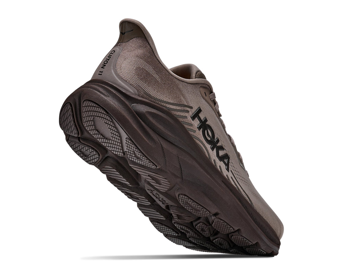 HOKA Clifton 11 (Men's) - Boulder Grey / Pebble Grey - view 3