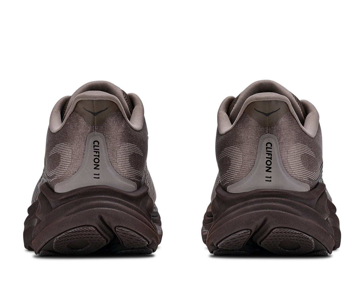 HOKA Clifton 11 (Men's) - Boulder Grey / Pebble Grey - view 4