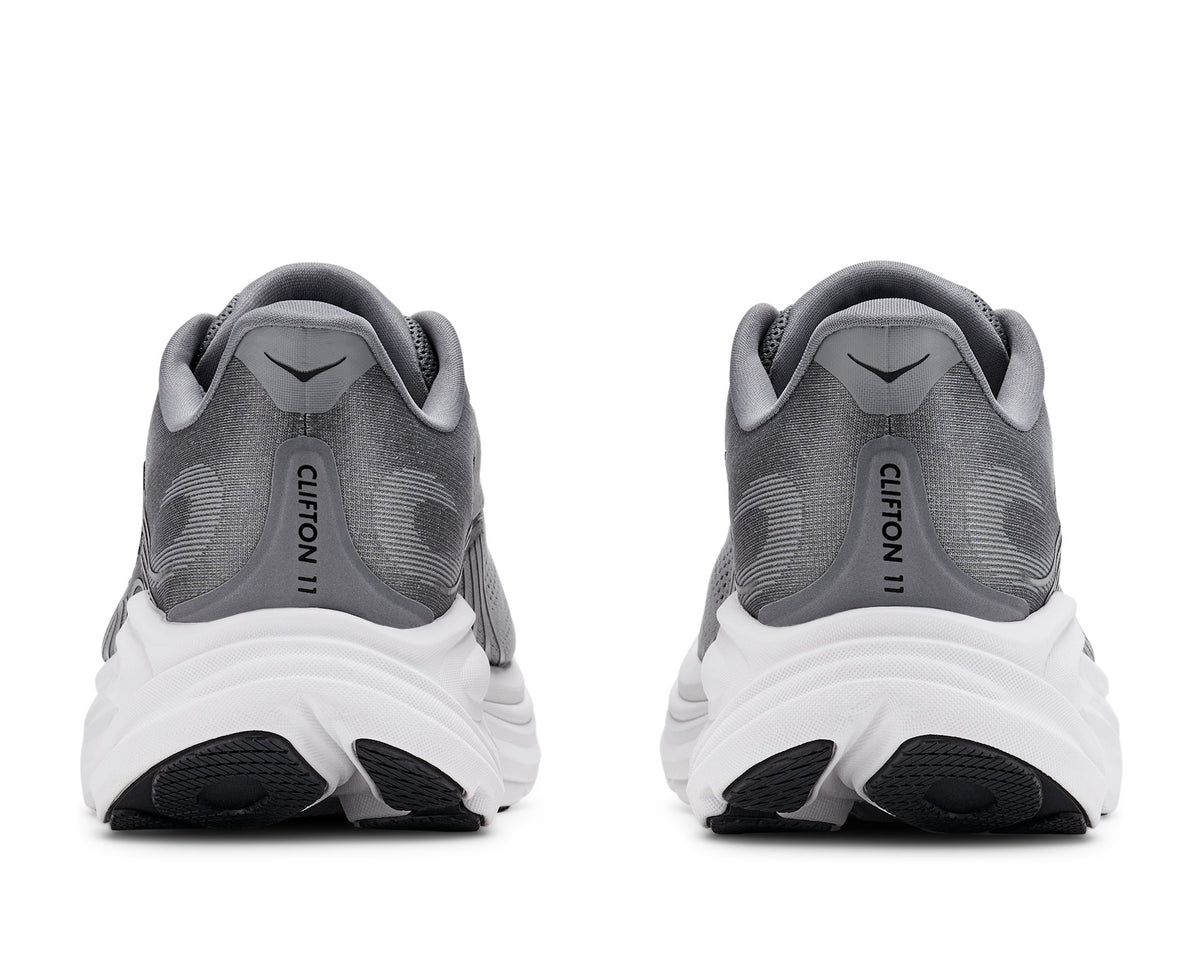 HOKA Clifton 11 (Men's) - Galactic Grey / Stellar Grey - view 4
