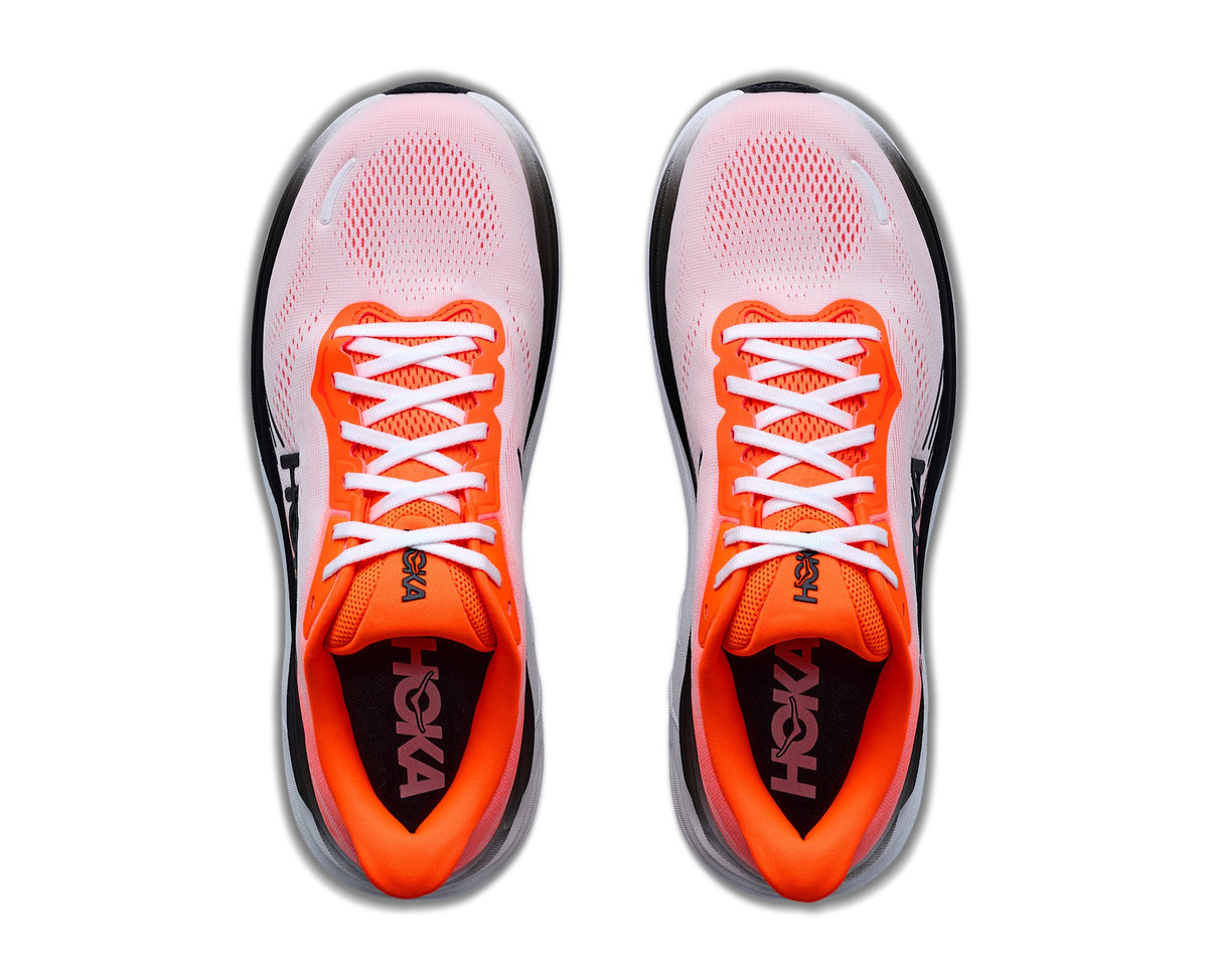 HOKA Clifton 11 (Men's) - Neon Tangerine / Frost - view 2