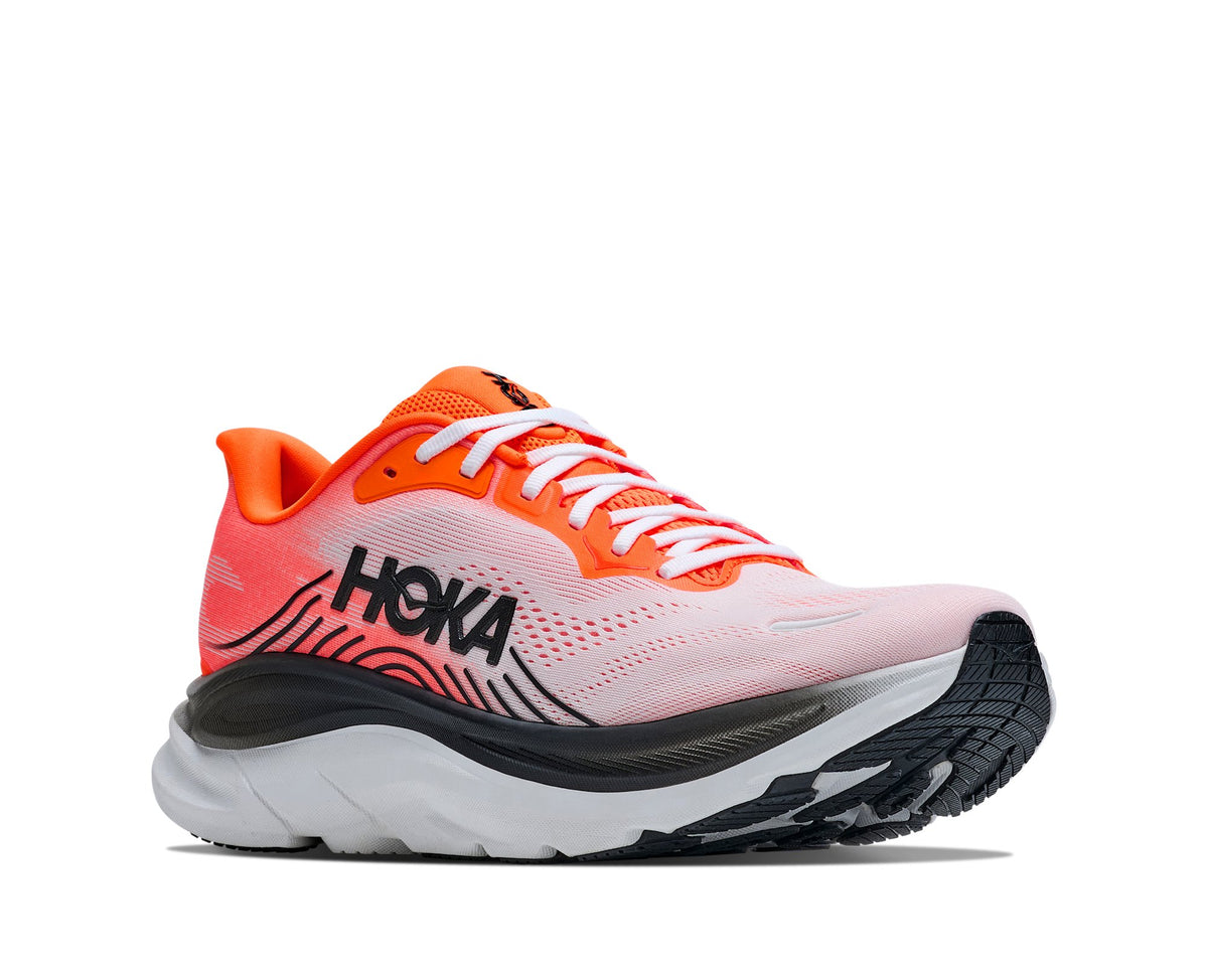 HOKA Clifton 11 (Men's) - Neon Tangerine / Frost - view 6