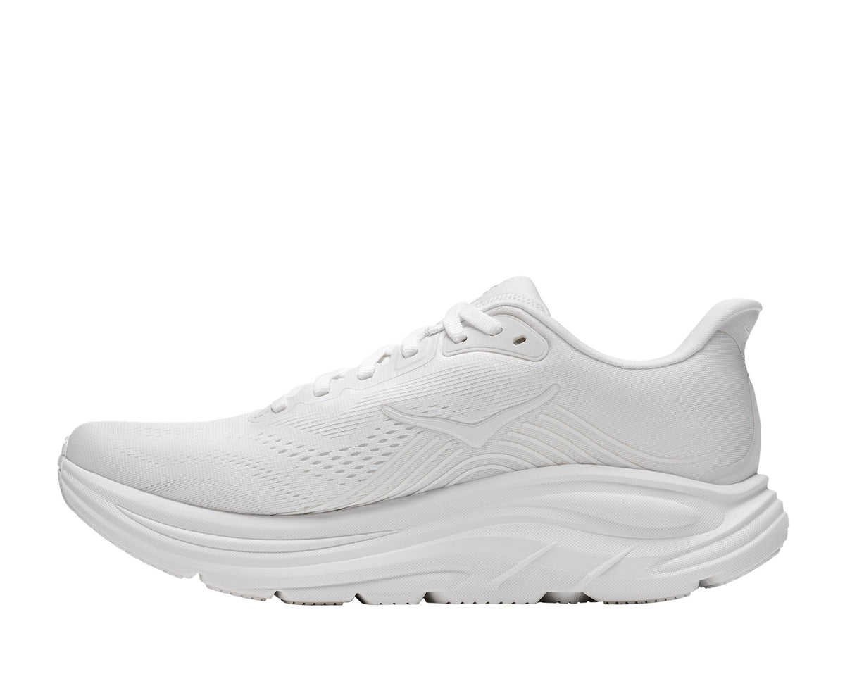 HOKA Clifton 11 (Men's) - White / White - view 8