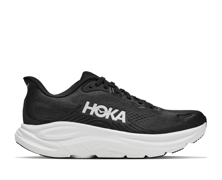 HOKA Clifton 11 (Women's) - Black / White - view 1