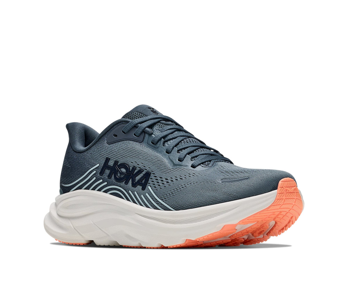HOKA Clifton 11 (Women's) - Faded Navy / Glimmering Blue - view 6