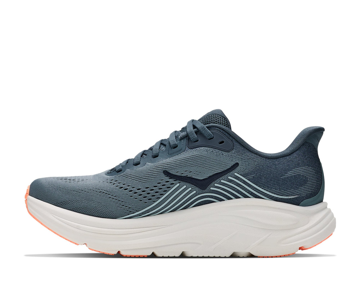 HOKA Clifton 11 (Women's) - Faded Navy / Glimmering Blue - view 8