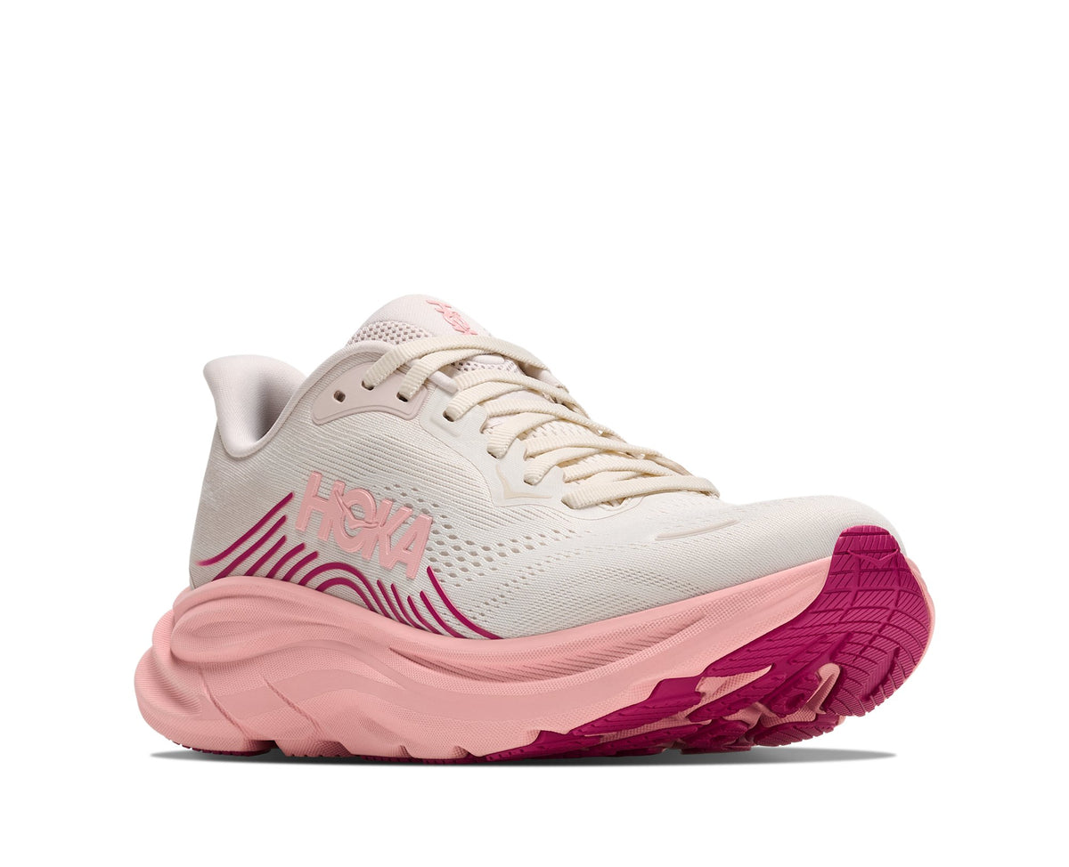 HOKA Clifton 11 (Women's) - Rose Cream / Dewy Pink - view 5