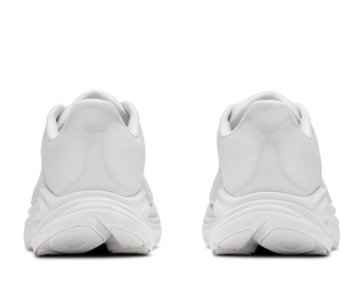 HOKA Clifton 11 (Women's) - White / White - view 4