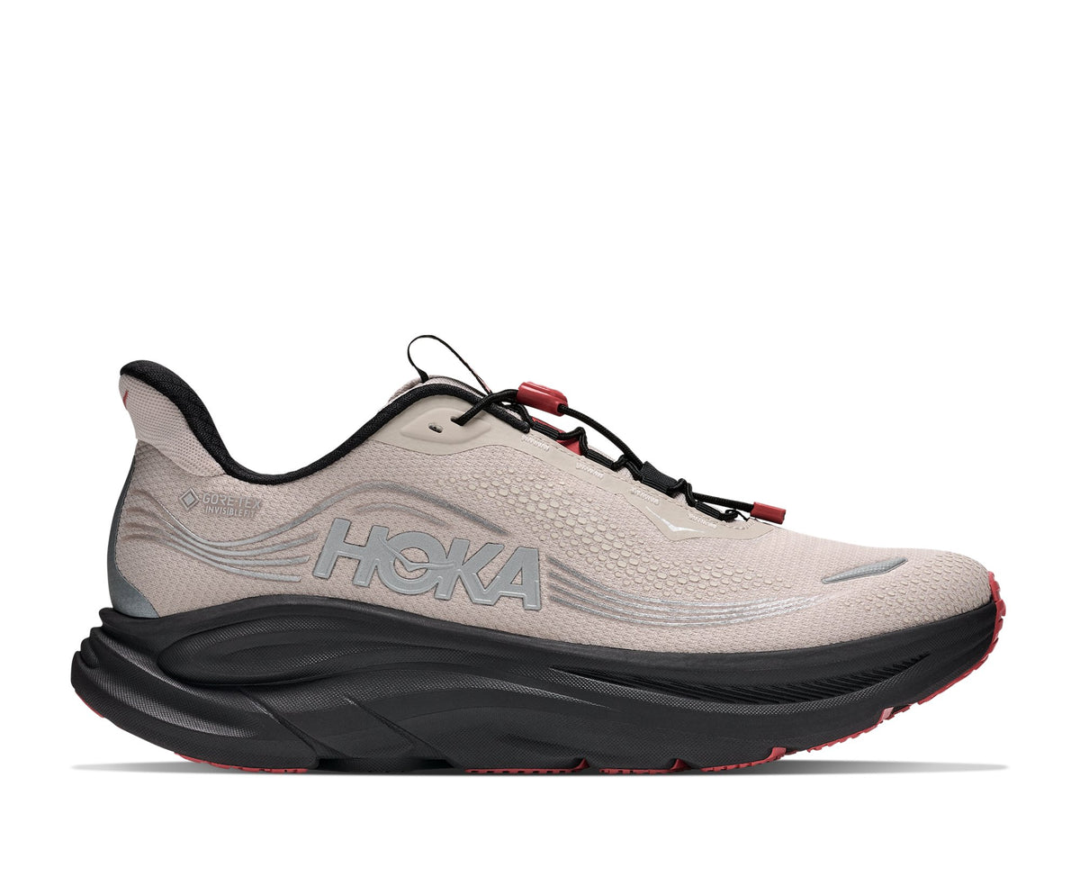 HOKA Clifton 11 GTX (Men's) - River Rock Grey / Carbon Black - view 1