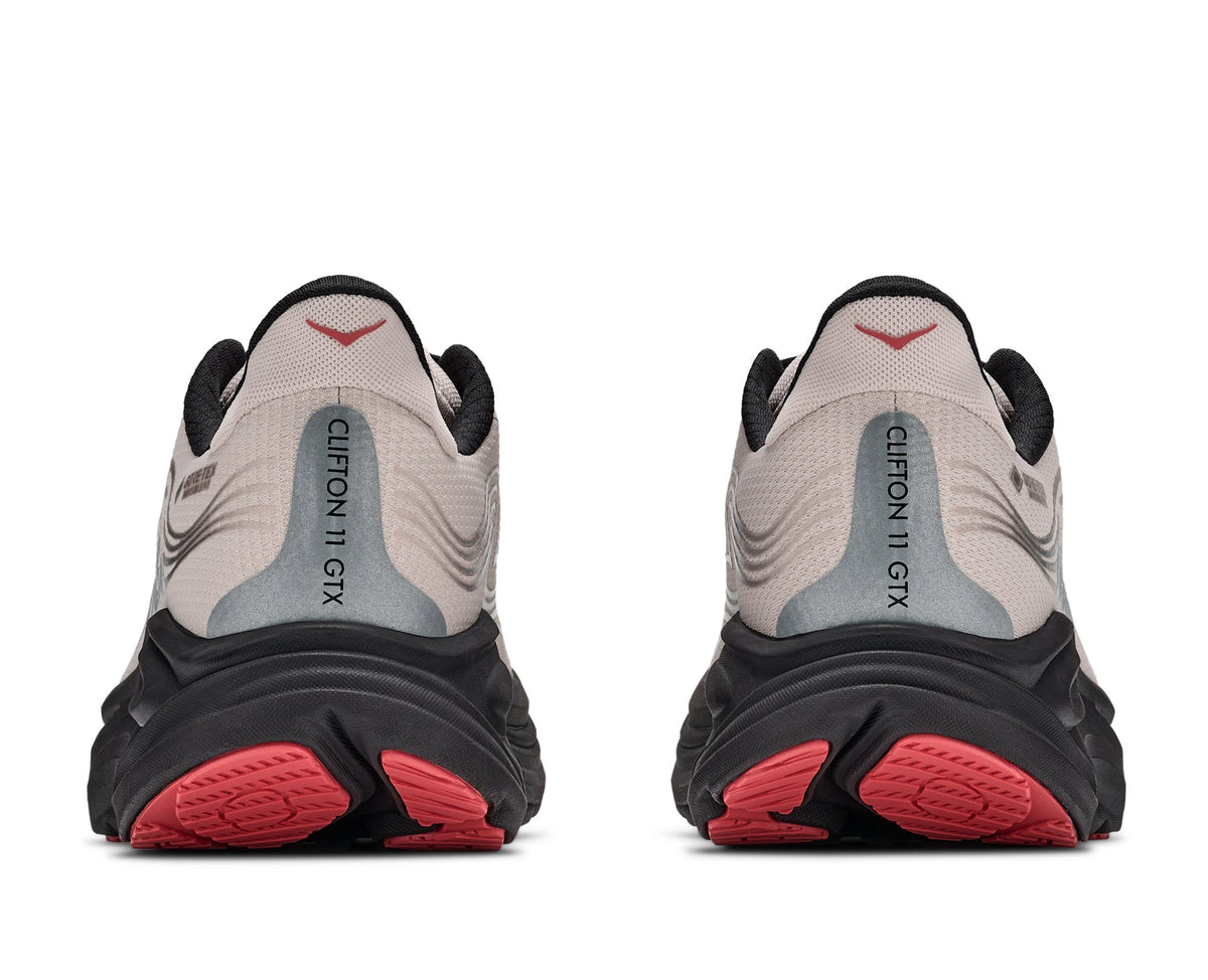 HOKA Clifton 11 GTX (Men's) - River Rock Grey / Carbon Black - view 5